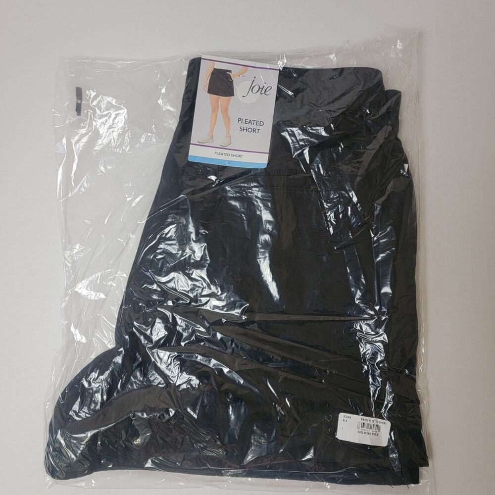 Joie Women's Pleated Short Black Size Large New with Tags - Picture 2 of 8